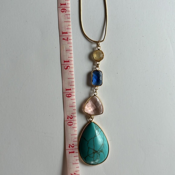 LOFT Tropical Time Stone Necklace - Picture 11 of 11